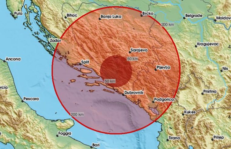 EMSC objavio da je Hercegovinu pogodio potres, pa se ispravili: Vjerojatno je lažna detekcija
